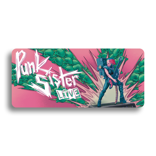 Dr. Rhino | Grimdark Sister - Desk Mat