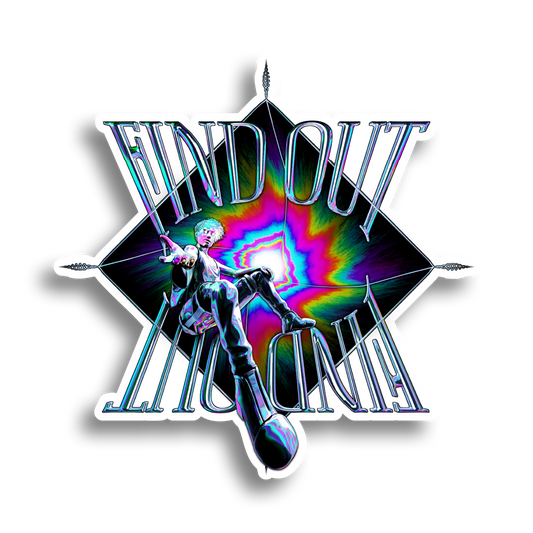 Justin Sado | Find Out - Sticker