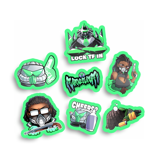 Heavenly Father | Lock TF In - Sticker Pack